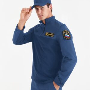 Рубашка охранника «Альфа» с длинным рукавом