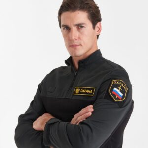 Рубашка охранника «Альфа» с длинным рукавом