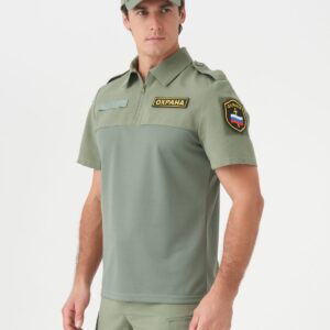 Рубашка охранника «Альфа» с коротким рукавом
